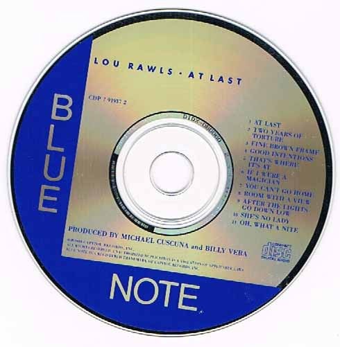 CD Lou Rawls – At Last - USADO