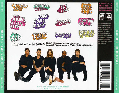 CD Maroon 5 – Overexposed - USADO