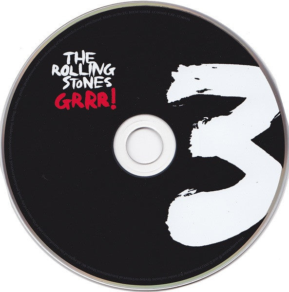 CD The Rolling Stones ‎– Grrr! 3 CDS - USADO