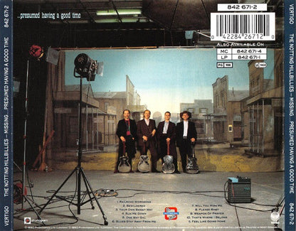 CD The Notting Hillbillies ‎– Missing... Presumed Having A Good Time - USADO