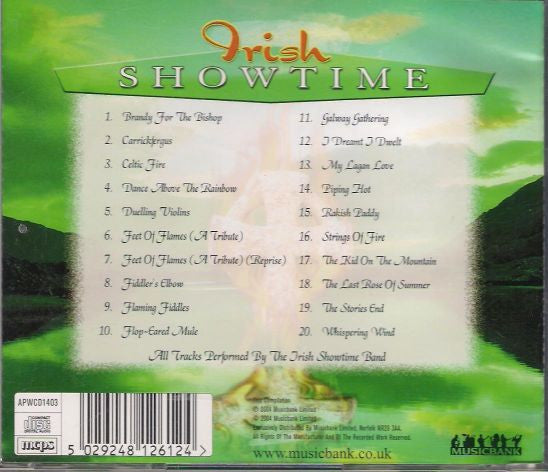 CD The Irish Showtime Band – Irish Showtime - Including Feet Of Flames & Other Irish Favourites - NOVO