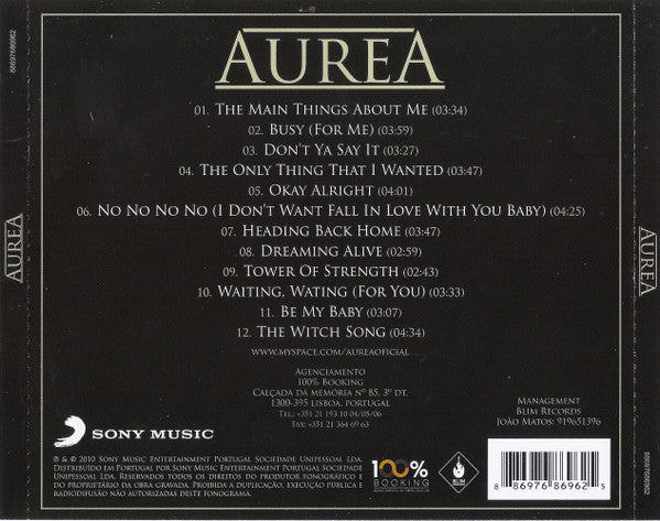 CD Aurea ‎– Aurea - USADO