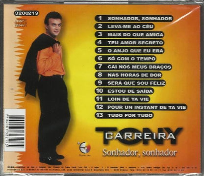 CD Tony Carreira ‎– Sonhador, Sonhador - USADO