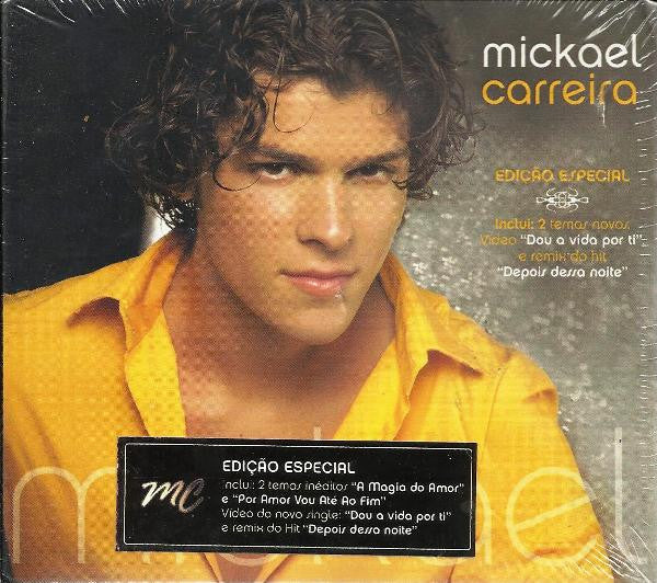 CD + DVD Mickael Carreira – Mickael 2 CDS - USADO