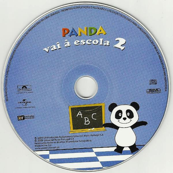 CD Panda ‎– Panda Vai À Escola 2 - USADO