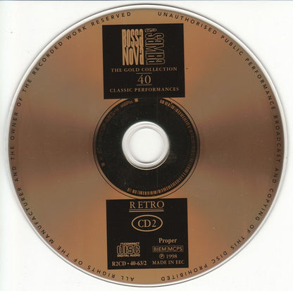 CD Various – Bossa Nova & Samba 2cds - USADO