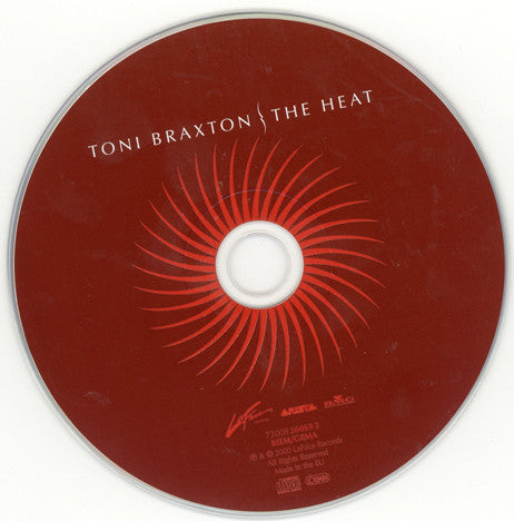 CD Toni Braxton ‎– The Heat - USADO