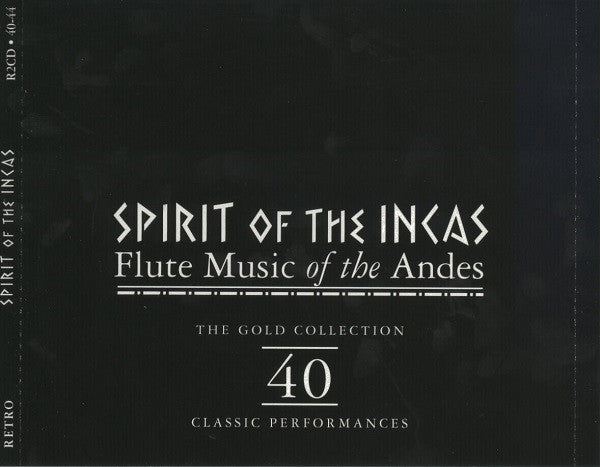 CD Various ‎– Spirit Of The Incas - Flute Music Of The Andes 2 CDS - USADO