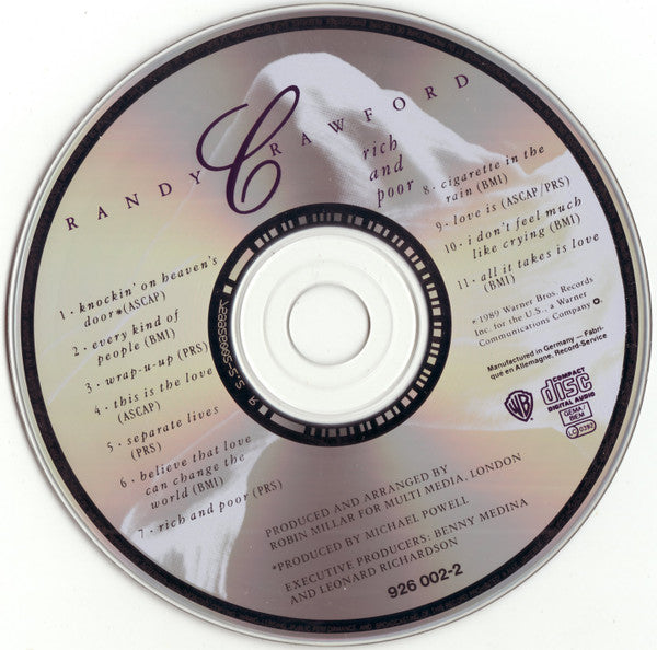 CD Randy Crawford – Rich And Poor - USADO