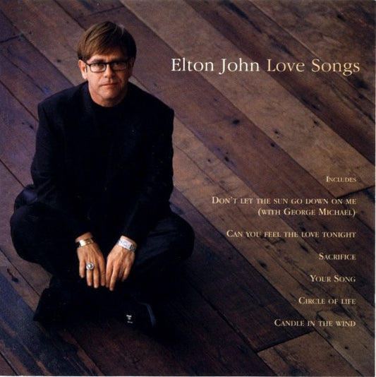 CD Elton John ‎– Love Songs - USADO