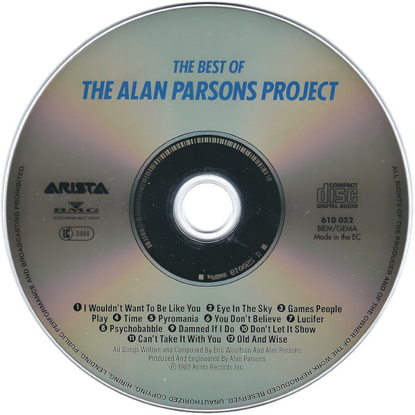 CD The Alan Parsons Project ‎– The Best Of The Alan Parsons Project - USADO