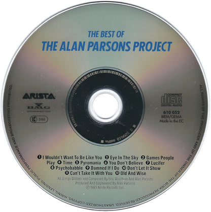 CD The Alan Parsons Project ‎– The Best Of The Alan Parsons Project - USADO