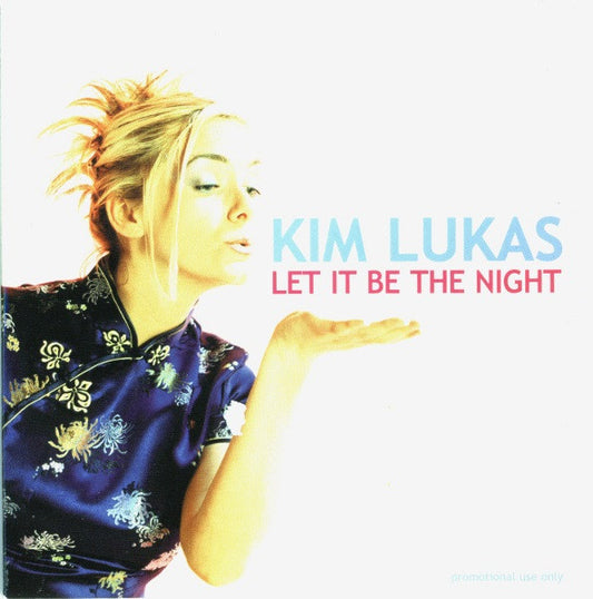 CD Kim Lukas ‎– Let It Be The Night Single-Promo - NOVO