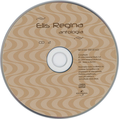 CD Elis Regina ‎– Antologia 65/77 - USADO