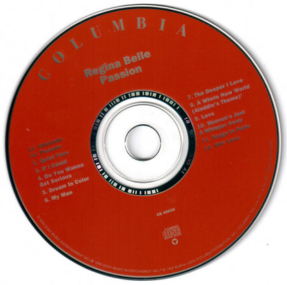 CD Regina Belle – Passion - USADO