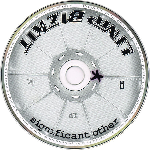CD Limp Bizkit ‎– Significant Other - USADO