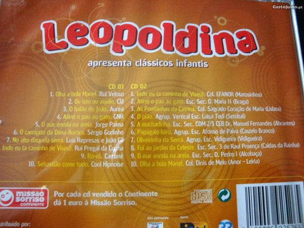 CD Various – Leopoldina - Apresenta Clássicos Infantis 2 CDS - NOVO