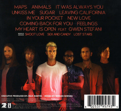 CD Maroon 5 ‎– V - USADO