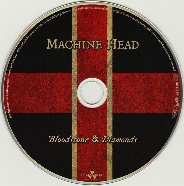 CD Machine Head – Bloodstone & Diamonds Limited Edition, Mediabook - USADO