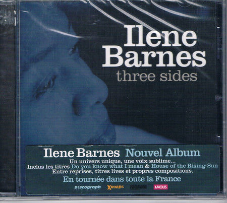 CD Ilene Barnes – Three Sides - NOVO