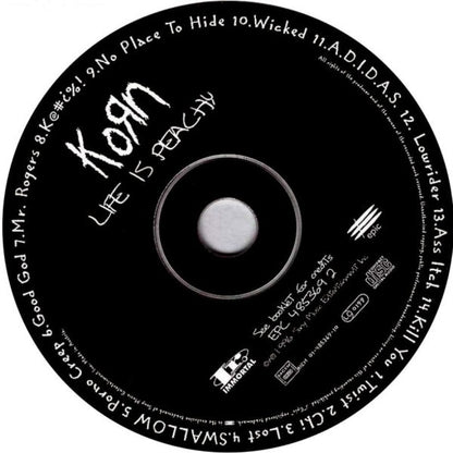 CD Korn ‎– Life Is Peachy - USADO