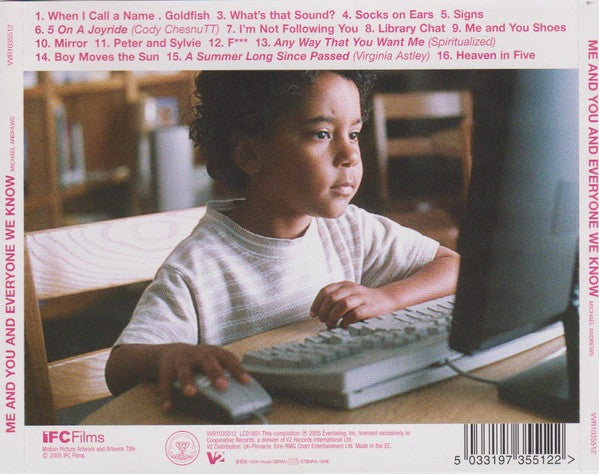 CD Michael Andrews – Me And You And Everyone We Know - NOVO