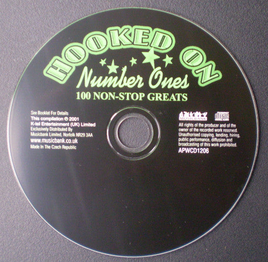 CD Various – Hooked On Number Ones / 100 Non Stop Hits - NOVO