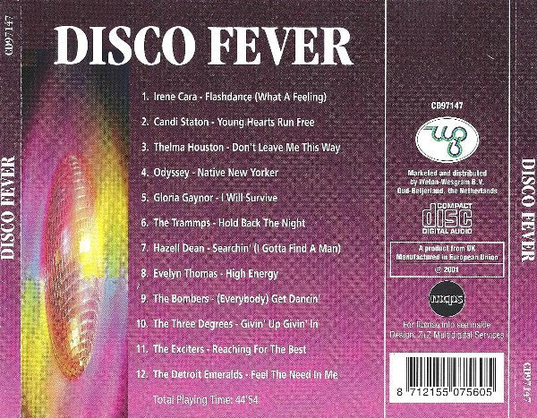 CD Various – Disco Fever - NOVO