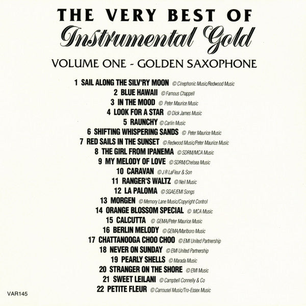 CD The Very Best Of Instrumental Gold 4CD - USADO