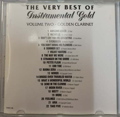 CD The Very Best Of Instrumental Gold 4CD - USADO