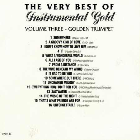 CD The Very Best Of Instrumental Gold 4CD - USADO