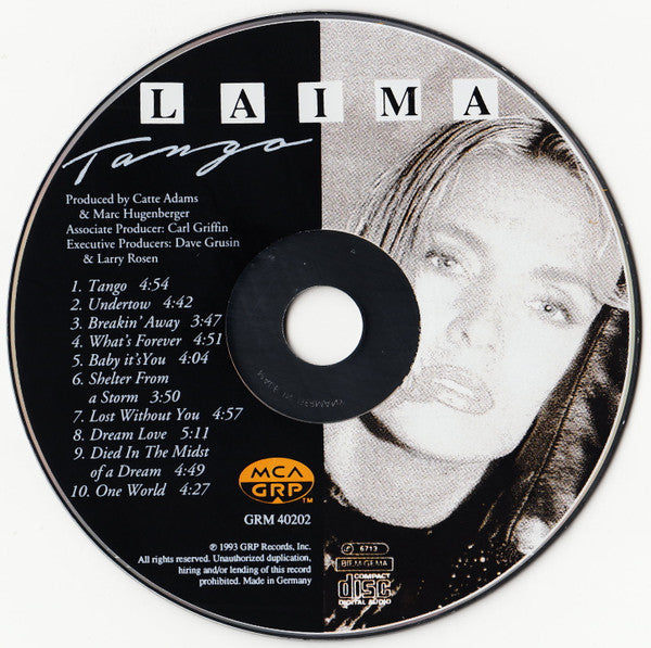 CD Laima ‎– Tango - USADO