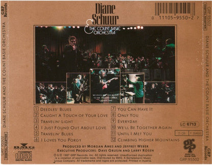 CD Diane Schuur & Count Basie Orchestra ‎– Diane Schuur And The Count Basie Orchestra - USADO