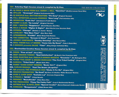 CD Various – Kapital - The House Collection 2 CDS - USADO