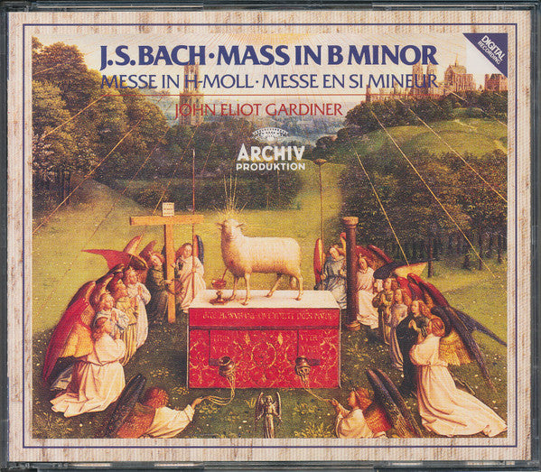 CD J.S. Bach* - John Eliot Gardiner ‎– Mass In B Minor = Messe In H-moll = Messe En Si Mineur - USADO