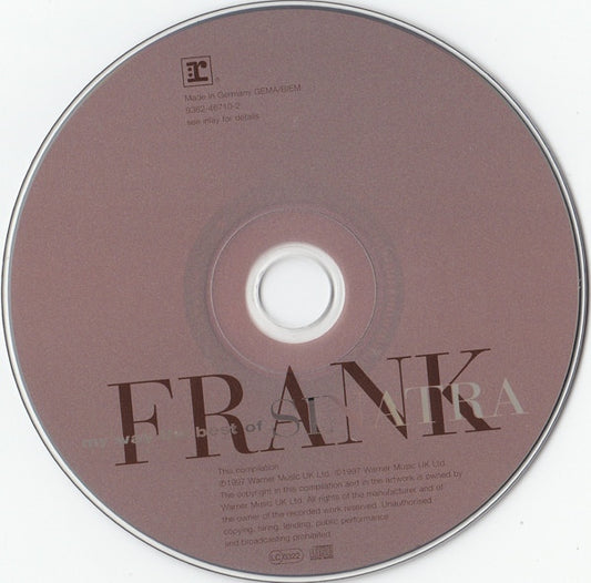 CD Frank Sinatra ‎– My Way The Best Of Frank Sinatra - USADO