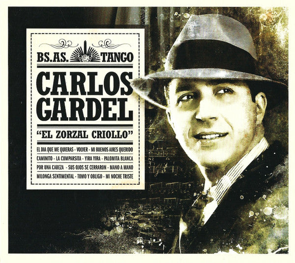 CD Carlos Gardel – El Zorzal Criollo Digipack - USADO
