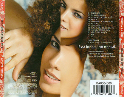 CD Vanessa Da Mata ‎– Essa Boneca Tem Manual - USADO