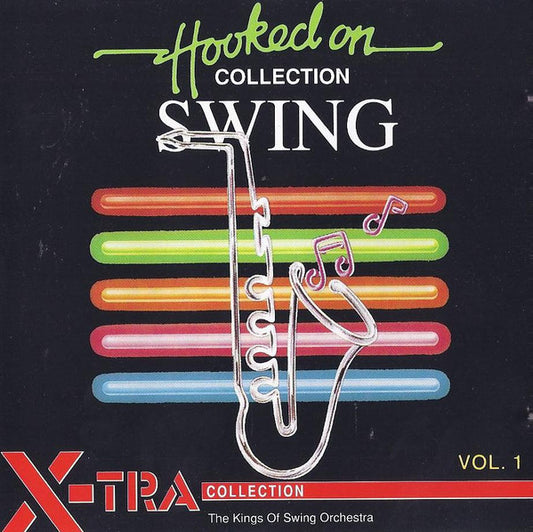 CD The Kings Of Swing Orchestra, Larry Elgart & His Manhattan Swing Orchestra* ‎– Hooked On Swing - Vol. 1 - NOVO