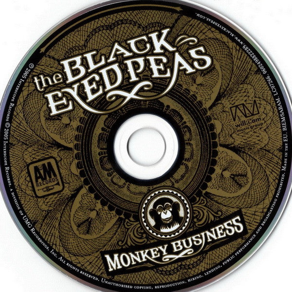 CD The Black Eyed Peas ‎– Monkey Business - USADO