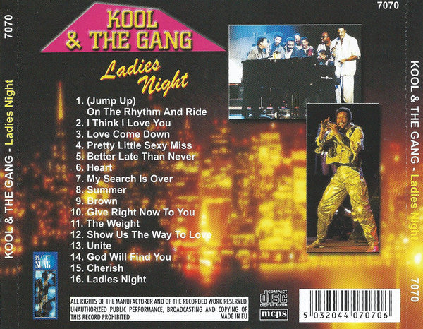 CD Kool And The Gang – Ladies Night - NOVO