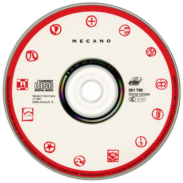 CD Mecano ‎– Aidalai - USADO