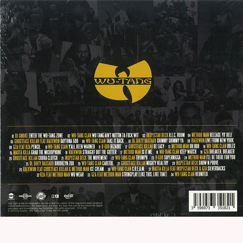CD DJ Smoke Wu-Tang Clan – Enter The Wu World - USADO