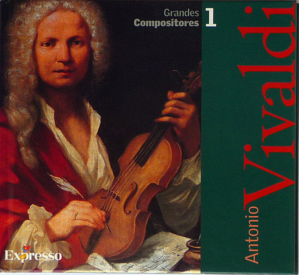 CD Antonio Vivaldi, Vivaldi Players, Pro Musica Orchestra Stuttgart – Grandes Compositores 1: Antonio Vivaldi - USADO