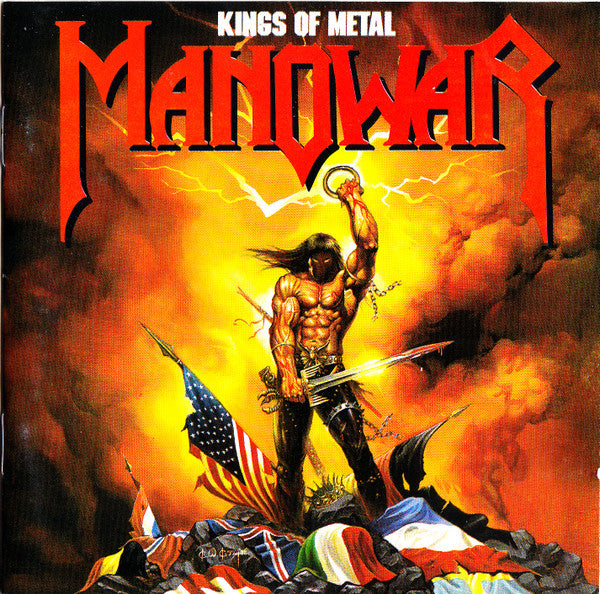 CD Manowar ‎– Kings Of Metal - USADO