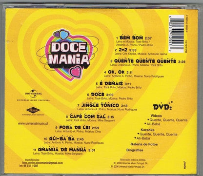 CD Docemania ‎– Docemania CD + DVD - USADO