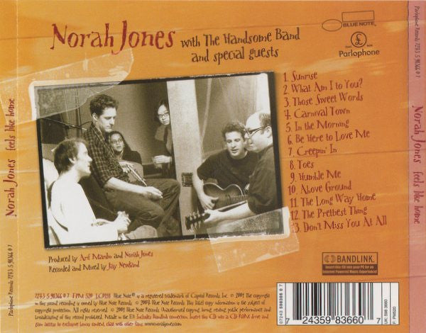 CD Norah Jones ‎– Feels Like Home - USADO