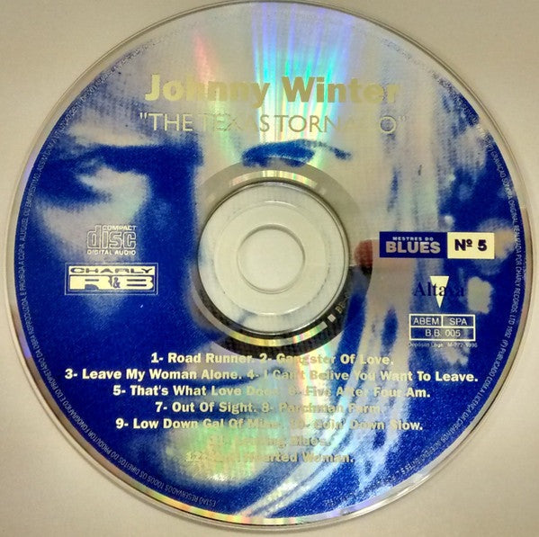 CD Johnny Winter – The Texas Tornado - USADO