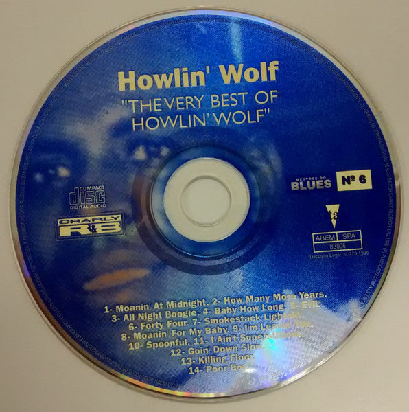 CD Howlin' Wolf – The Very Best Of Howlin' Wolf - USADO
