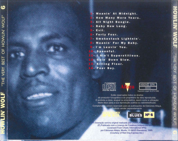 CD Howlin' Wolf – The Very Best Of Howlin' Wolf - USADO